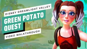 Disney Dreamlight Valley: Green Potato Quest Gameplay Walkthrough